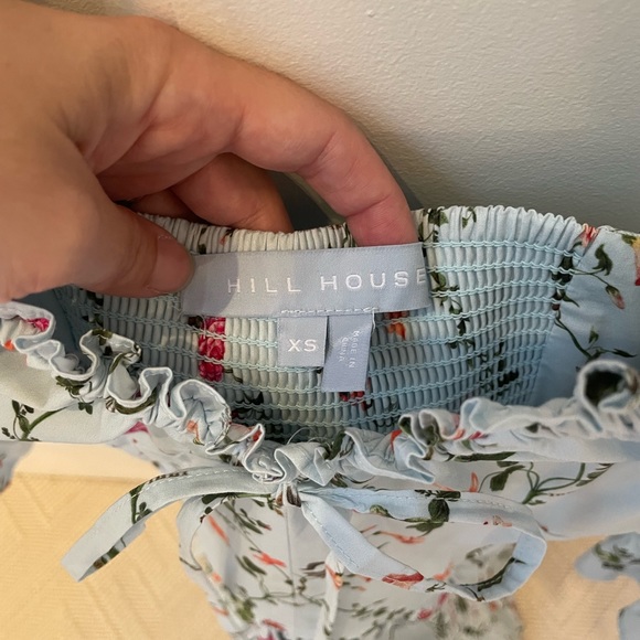 Hill House Home Samantha Nap Dress in Pond Floral Size XS - Picture 4 of 4